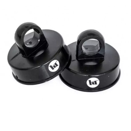 HOBBYTECH BIG BORE CAPS 16MM BLACK