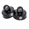 HOBBYTECH BIG BORE CAPS 16MM BLACK