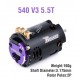 ROCKET RC 5.5T 540 V3 MODIFIED SENSORED BRUSHLESS MOTOR
