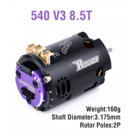 ROCKET RC 8.5T 540 V3 MODIFIED SENSORED BRUSHLESS MOTOR