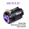ROCKET RC 8.5T 540 V3 MODIFIED SENSORED BRUSHLESS MOTOR