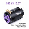 ROCKET RC 10.5T 540 V3 STOCK SPEC SENSORED BRUSHLESS MOTOR