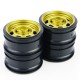 LLANTAS 1/10RC VINTAGE CHAPA