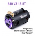 ROCKET RC 13.5T 540 V3 STOCK SPEC SENSORED BRUSHLESS MOTOR