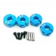 HEXAGONOS DE RUEDA ALUMINIO 5.0 BLUE