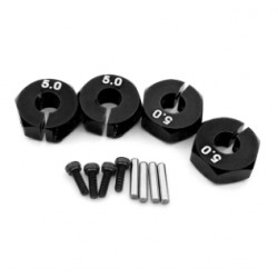 HEXAGONOS DE RUEDA ALUMINIO 5.0 BLACK