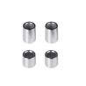 LC Racing C-Hub Kingpin Bushings, 4.3mm and 6.2mm each 2pcs