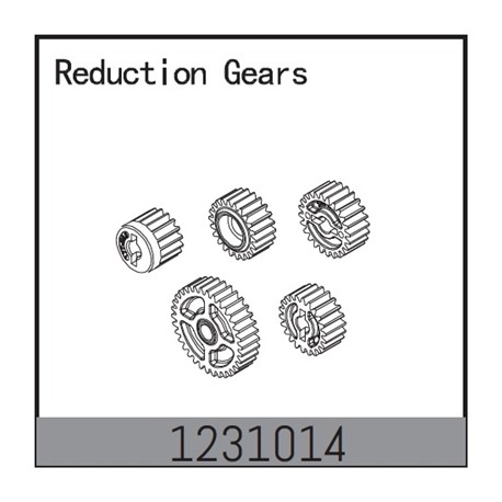 ABSIMA Reduction Gear Plastic - CR3.4eco