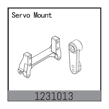 ABSIMA Servo Mount - CR3.4eco