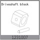 ABSIMA Driveshaft Block - CR3.4eco