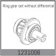 ABSIMA Ring Gear Set w/o diff. - CR3.4eco