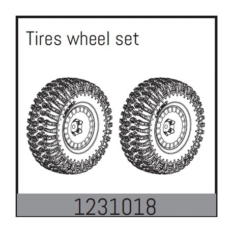 ABSIMA 2.2 Wheel Set 2 - CR3.4eco
