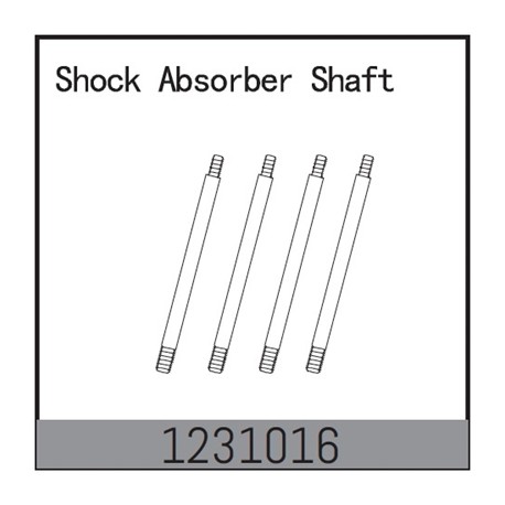ABSIMA Shock Absorber Shaft 4 - CR3.4eco