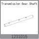 ABSIMA Transmission Gear Shaft - CR3.4eco