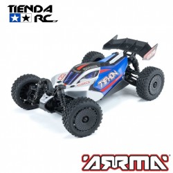 ARRMA TYPHON GROM Brushed 4X4 Buggy RTR Blue/Silver