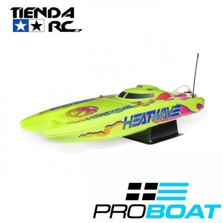 PROBOAT Blackjack 24 V2 Catamaran Brushless: RTR, Heat Wave
