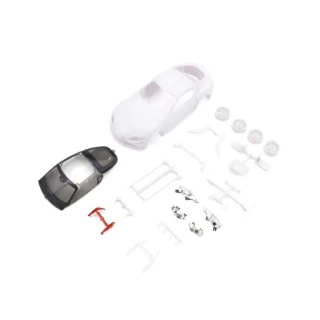 KYOSHO Toyota GR Supra White Body Set w/Wheel