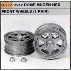TAMIYA  DOME MUGEN NSX FRONT WHEELS (1Pr)