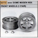 TAMIYA  DOME MUGEN NSX FRONT WHEELS (1Pr)
