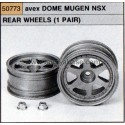TAMIYA DOME MUGEN NSX REAR WHEELS