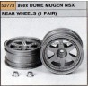 TAMIYA DOME MUGEN NSX REAR WHEELS