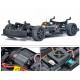 HNR PANTHER DRIFT 4X4 RTR 1:10 WP BRUSHLESS 60A 3300KW RED 
