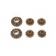 STEEL BEVEL GEARS FOR TA06-XV01 GEAR DIFFERENTIAL UNIT