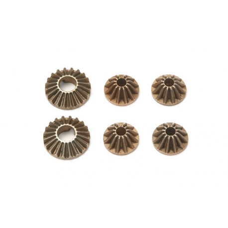 STEEL BEVEL GEARS FOR TA06-XV01 GEAR DIFFERENTIAL UNIT