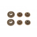 Tamiya STEEL BEVEL GEARS FOR TA06-XV01 GEAR DIFFERENTIAL UNIT