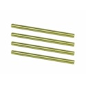 3RACING  SUSPENSION INNER TITANIUM COATED PIN SET 46MM