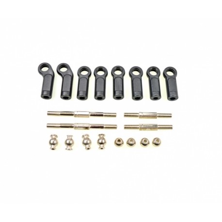 CARSON KoD Upper front/rear tie-rod kit (4)
