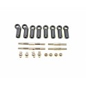 CARSON KoD Upper front/rear tie-rod kit (4)