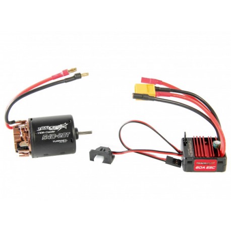 Turnigy Trackstar 540-20T Brushed Motor & 60A ESC Combo for 1/10th Crawler