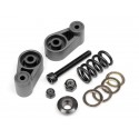 HPI SERVO SAVER SET (GUNMETAL)
