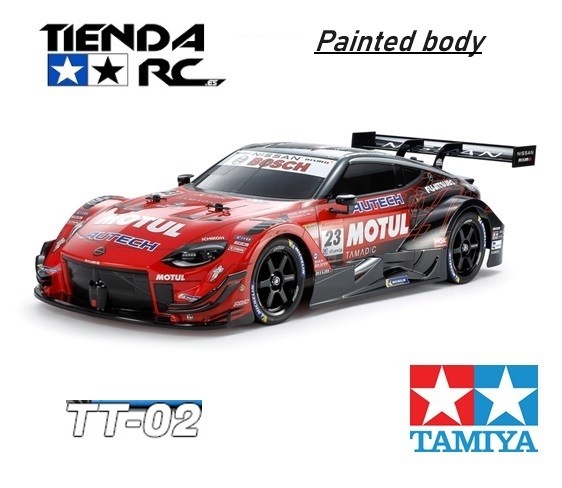 TAMIYA TT02 MOTUL AUTECH Z (Painted body) - Tienda RC