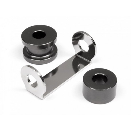 HPI BAJA 5B SPACER SET FOR FUELIE ENGINE (GUNMETAL)