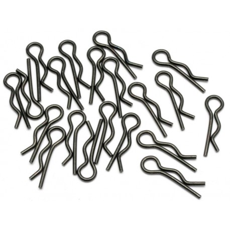 HPI BAJA 5B Body Clip (8mm/Black/20pcs)