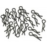 HPI BAJA 5B Body Clip (8mm/Black/20pcs)