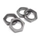 HPI BAJA 5B WHEEL NUT 24mm (GUNMETAL/4pcs)