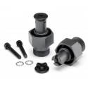 HPI BAJA 5B 24mm HD FRONT HEX HUB (GUNMETAL/2pcs)