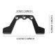 TAMIYA TT02 Carbon Fiber Down Stop Droop Plate