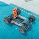 ARRMA 1/10 VORTEKS MEGA 550 2WD Stadium Truck RTR, Naranja