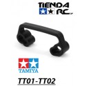 TT01-TT02 Silica Gel Chassis Handle Rear Bumper
