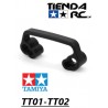 TT01-TT02 Silica Gel Chassis Handle Rear Bumper
