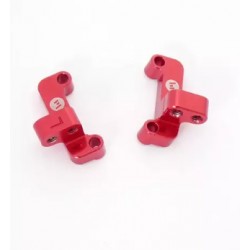 HOBBYTECH Aluminum front tie rod supports (RH)