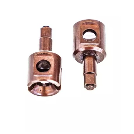 HOBBYTECH Lightened front or rear diff nut in hard-treated steel