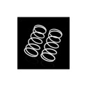 HOBBYTECH Front shock absorber spring BXR.S1 white 1.25x45mm