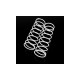 HOBBYTECH BXR.S1 rear shock absorber spring white 1.25x60mm
