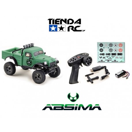 Absima 1:18 EVO Crawler "Power Wagon V2" 2-gear green RTR
