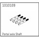 ABSIMA Portal Axle Shafts - PRO Crawler 1:18 4un